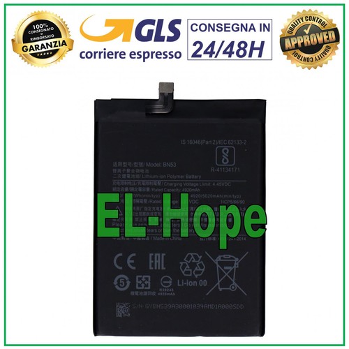 Batteria bn53 per xiaomi - bn53,