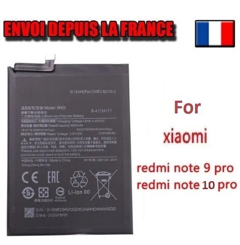 Batterie pour xiaomi bn53 - xiaomi,
