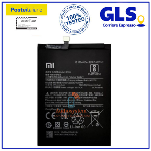Batteria pila originale xiaomi - pila,