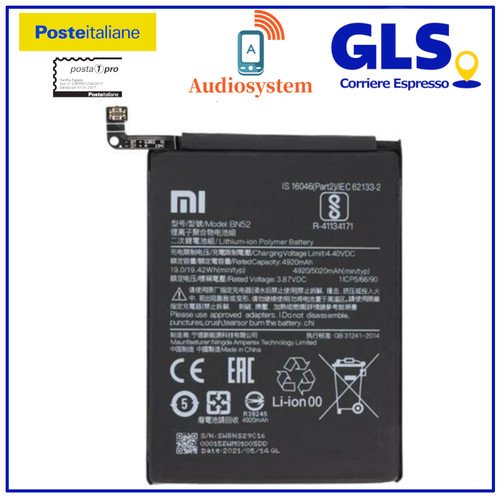 Batteria originale xiaomi per - xiaomi,